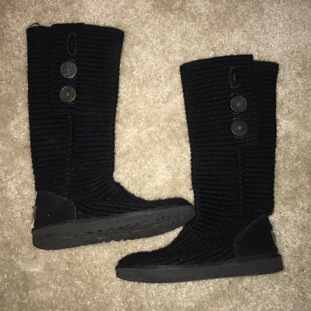 Knit tall Uggs